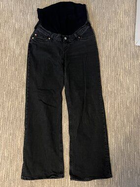 H&M MAMA Straight Leg Jeans